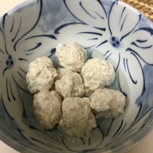 基本のあっさり鶏団子